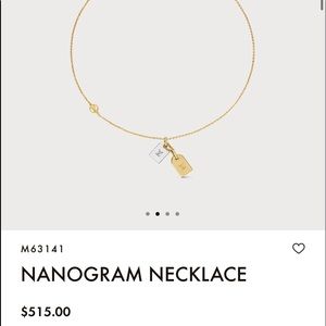 Louis Vuitton Nanogram Necklace